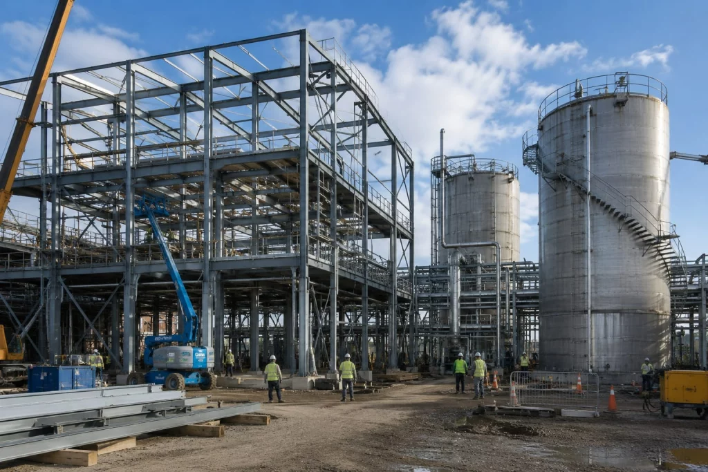 steel construction and tanks 1